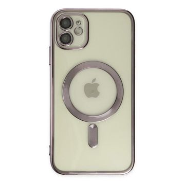 Alan Şanslı iPhone 12 Kross Magneticsafe Kapak Mor Cep Telefonu Kılıfı