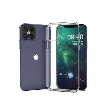 Alan Şanslı İphone 12 Pro Max Lüx Şeffaf Silikon Kılıf