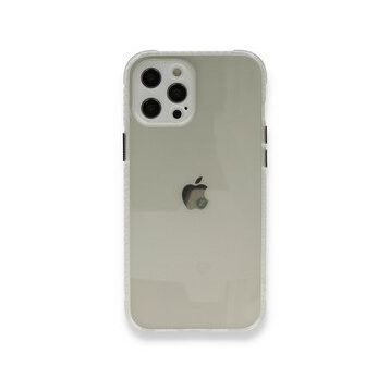 Alan Şanslı iPhone 12 Pro Miami Şeffaf Silikon Şeffaf Kılıf