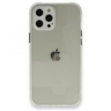 Alan Şanslı iPhone 12 Pro Miami Şeffaf Silikon Şeffaf Kılıf