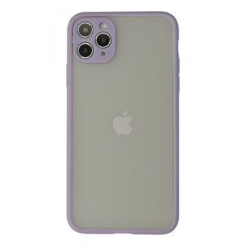 Alan Şanslı iPhone 12 Pro Mor Montreal Silikon Kapak