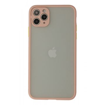 Alan Şanslı iPhone 12 Pro Pembe Montreal Silikon Kapak