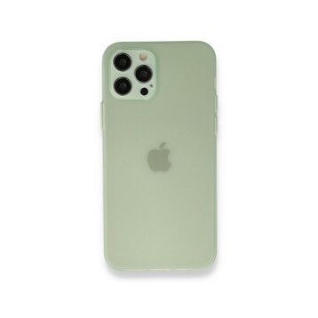 Alan Şanslı İphone 12 Pro Puma Açık Yeşil Silikon Kılıf