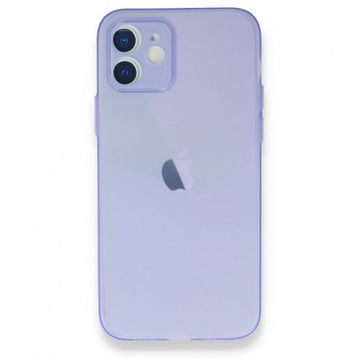 Alan Şanslı iPhone 12 Puma Mor Silikon Kılıf