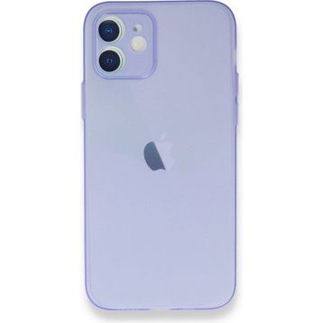 Alan Şanslı iPhone 12 Puma Mor Silikon Kılıf