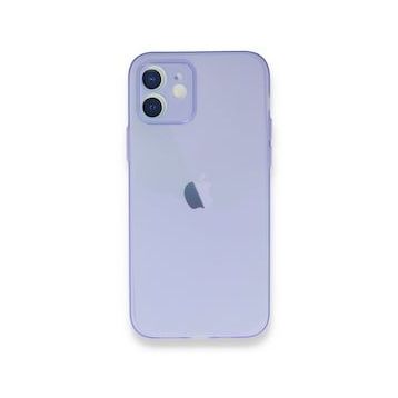 Alan Şanslı iPhone 12 Puma Mor Silikon Kılıf