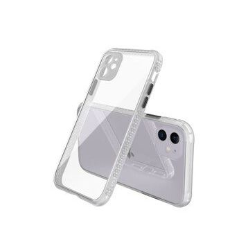 Alan Şanslı iPhone 12 Şeffaf Miami Şeffaf Silikon Kılıf