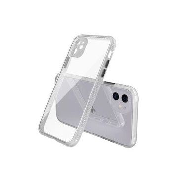Alan Şanslı iPhone 12 Şeffaf Miami Şeffaf Silikon Kılıf