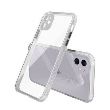 Alan Şanslı iPhone 12 Şeffaf Miami Şeffaf Silikon Kılıf