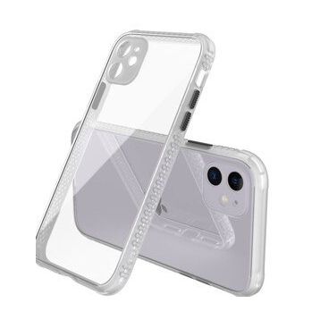 Alan Şanslı iPhone 12 Şeffaf Miami Şeffaf Silikon Kılıf