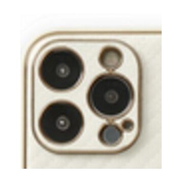 Alan Şanslı iPhone 13 Pro Coco Karbon Beyaz Silikon Kılıf