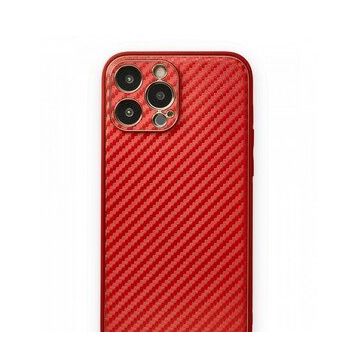 Alan Şanslı iPhone 13 Pro Coco Karbon Kırmızı Silikon Kılıf