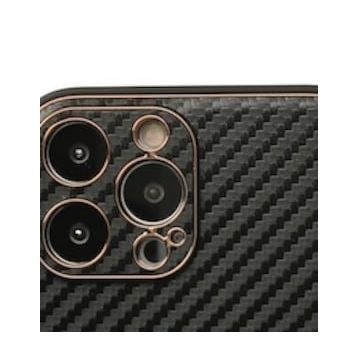 Alan Şanslı iPhone 13 Pro Coco Karbon Siyah Silikon Kılıf