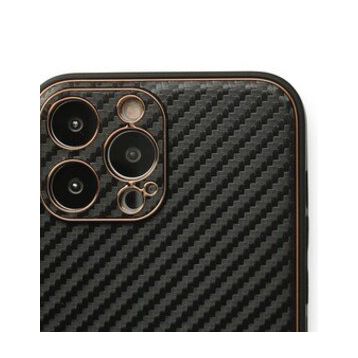 Alan Şanslı iPhone 13 Pro Coco Karbon Siyah Silikon Kılıf