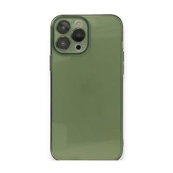 Alan Şanslı iPhone 13 Pro Fly Lens Yeşil Silikon Kılıf