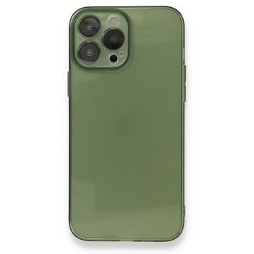 Alan Şanslı iPhone 13 Pro Fly Lens Yeşil Silikon Kılıf