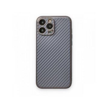 Alan Şanslı iPhone 13 Pro Max Coco Karbon Gri Silikon Kılıf