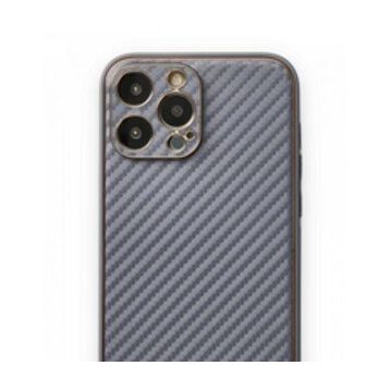 Alan Şanslı iPhone 13 Pro Max Coco Karbon Gri Silikon Kılıf
