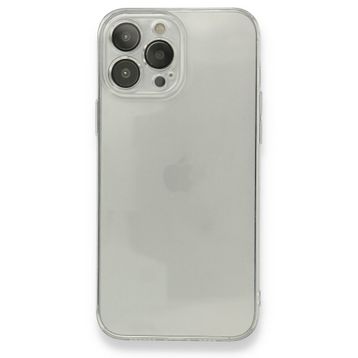 Alan Şanslı iPhone 13 Pro Max Fly Lens Silikon Şeffaf Kılıf
