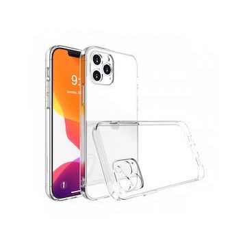 Alan Şanslı iPhone 13 Pro Max Lüx Şeffaf Silikon Kılıf