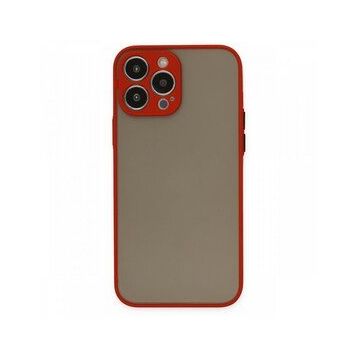 Alan Şanslı iPhone 13 Pro Max Montreal Kırmızı Silikon Kapak Kılıf
