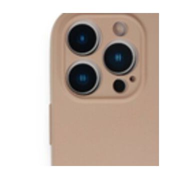 Alan Şanslı iPhone 13 Pro Max Nano İçi Kadife Pudra Silikon Kılıf