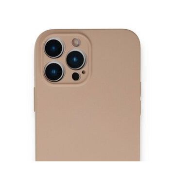 Alan Şanslı iPhone 13 Pro Max Nano İçi Kadife Pudra Silikon Kılıf