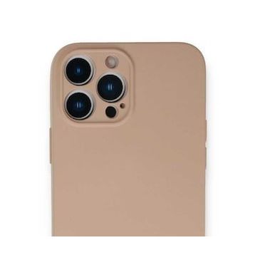 Alan Şanslı iPhone 13 Pro Max Nano İçi Kadife Pudra Silikon Kılıf