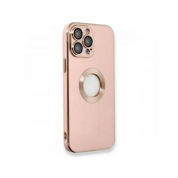 Alan Şanslı iPhone 13 Pro Max Store Pembe Silikon Kılıf