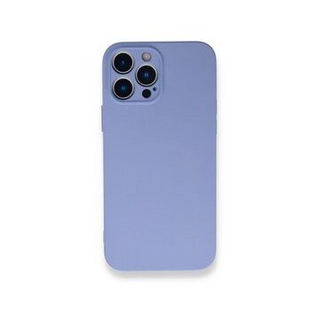 Alan Şanslı iPhone 13 Pro Nano İçi Kadife Lila Silikon Kılıf