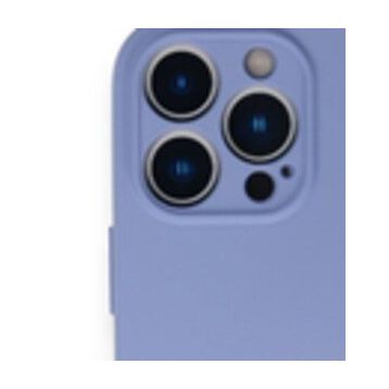 Alan Şanslı iPhone 13 Pro Nano İçi Kadife Lila Silikon Kılıf