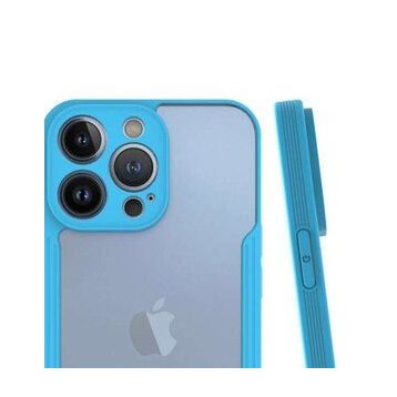 Alan Şanslı iPhone 13 Pro Platin Mavi Silikon Kılıf