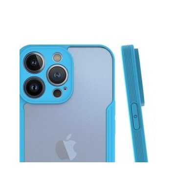 Alan Şanslı iPhone 13 Pro Platin Mavi Silikon Kılıf