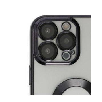 Alan Şanslı iPhone 13 Pro Slot Siyah Silikon Kılıf