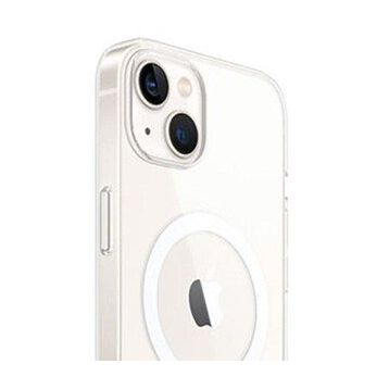 Alan Şanslı iPhone 14 Magneticsafe Şeffaf Şeffaf Silikon Kılıf
