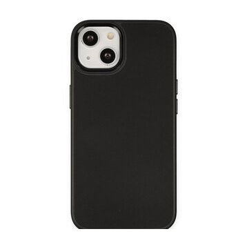 Alan Şanslı iPhone 14 Plus Asya Siyah Deri Silikon Kılıf