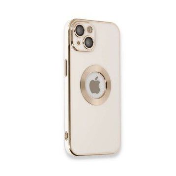 Alan Şanslı iPhone 14 Plus Store Beyaz Silikon Kılıf