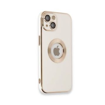 Alan Şanslı iPhone 14 Plus Store Beyaz Silikon Kılıf