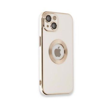 Alan Şanslı iPhone 14 Plus Store Beyaz Silikon Kılıf