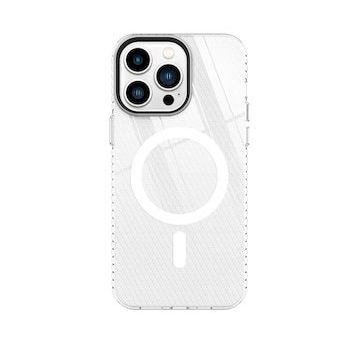Alan Şanslı iPhone 14 Pro Beta Magneticsafe Şeffaf Silikon Kılıf