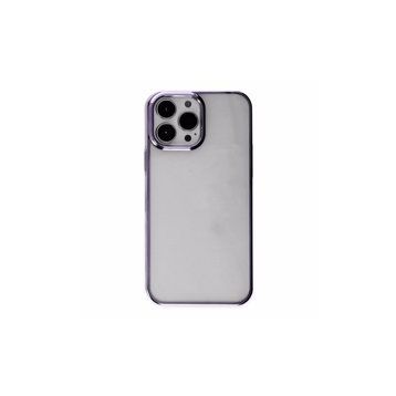 Alan Şanslı iPhone 14 Pro Element Silikon Mor Kılıf