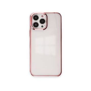 Alan Şanslı iPhone 14 Pro Element Silikon Pembe Kılıf