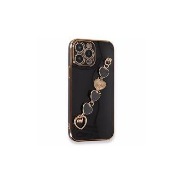 Alan Şanslı iPhone 14 Pro Esila Silikon Siyah Kılıf