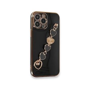 Alan Şanslı iPhone 14 Pro Esila Silikon Siyah Kılıf