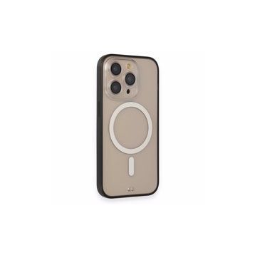 Alan Şanslı iPhone 14 Pro Grand Magneticsafe Kapak Siyah Kılıf