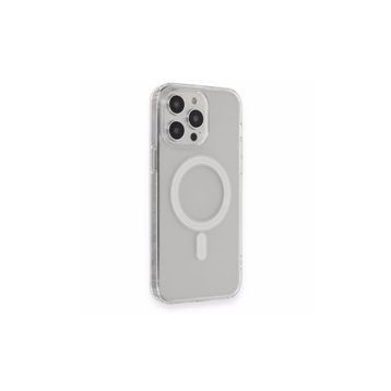 Alan Şanslı iPhone 14 Pro Matte Şeffaf Magneticsafe Şeffaf Kılıf