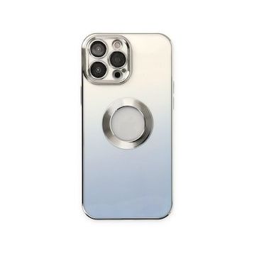Alan Şanslı iPhone 14 Pro Max Best Mavi Silikon Kılıf