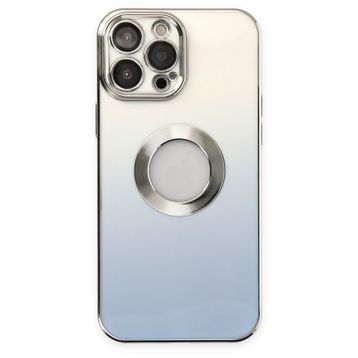 Alan Şanslı iPhone 14 Pro Max Best Mavi Silikon Kılıf