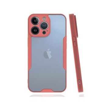 Alan Şanslı iPhone 14 Pro Platin Silikon Pembe Kılıf