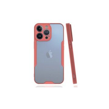 Alan Şanslı iPhone 14 Pro Platin Silikon Pembe Kılıf